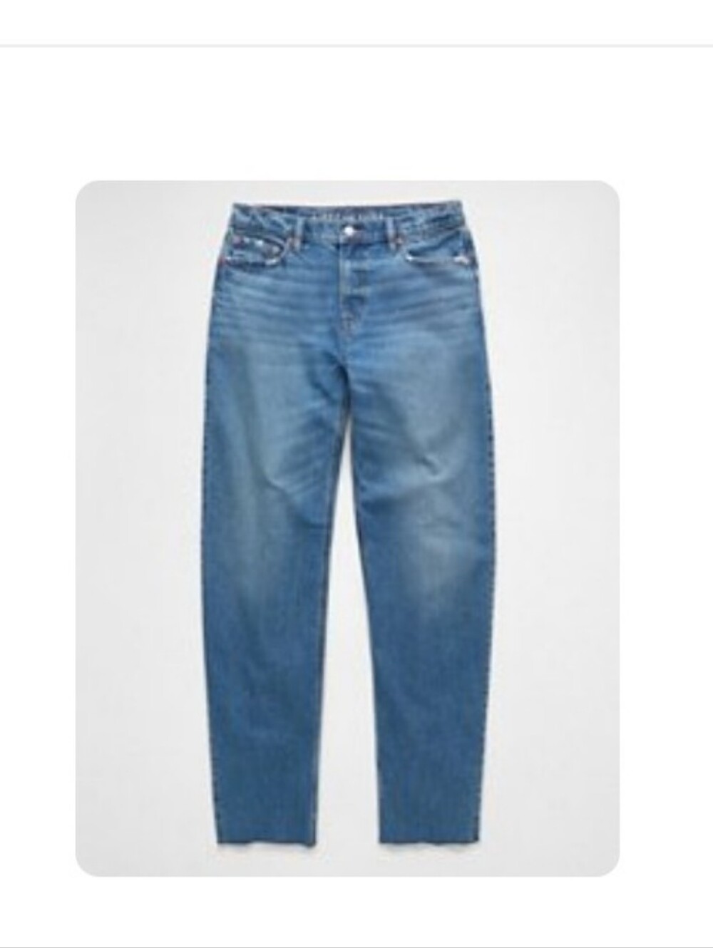American Eagle Outfitters AE Stretch Barrel Jean - Indigo